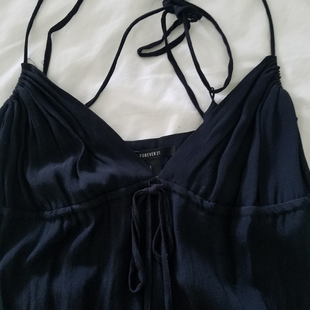 Forever 21 NWOT Black Maxi Dress